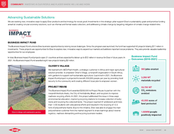 ESG Report | Dow - Page 66