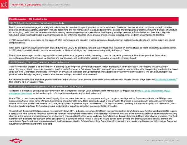 ESG Report | Dow - Page 99